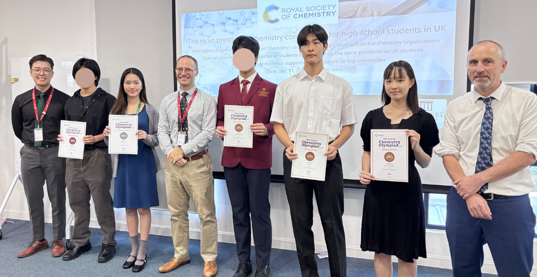 CCIS Science Department Celebrates Double Olympiad Success 1 UK Chemistry Olympiad