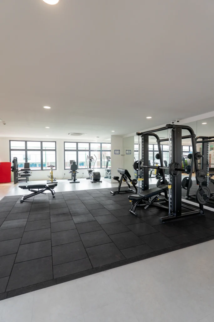 The gym at Concord College International School Malaysia.